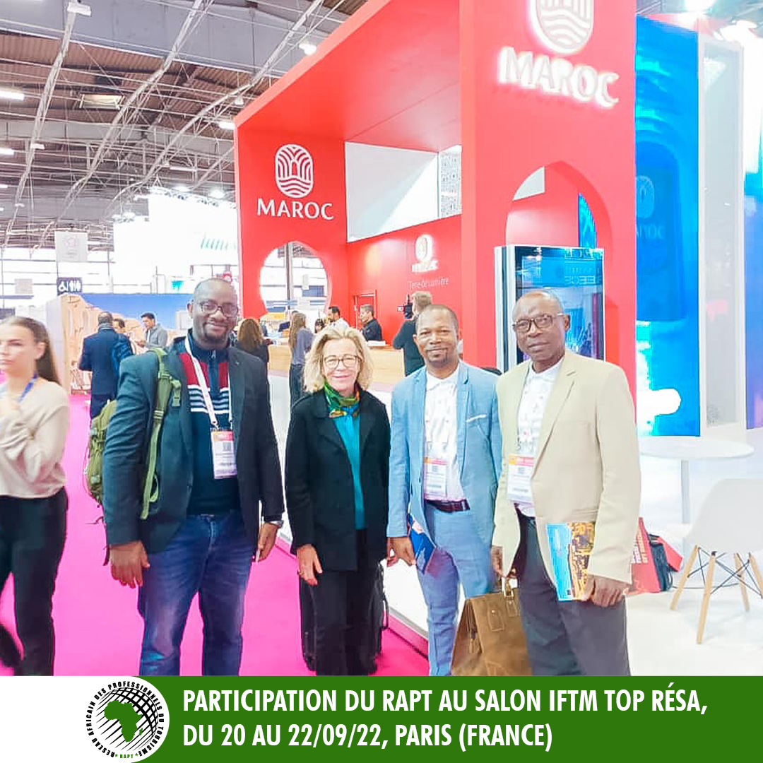 aaaaaaa-1 Exposition : succès de la participation du RAPT au Salon Top Résa en France Evénements Top Resa 