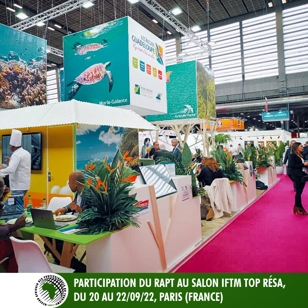 aaaaaaaaaa Exposition : succès de la participation du RAPT au Salon Top Résa en France Evénements Top Resa 